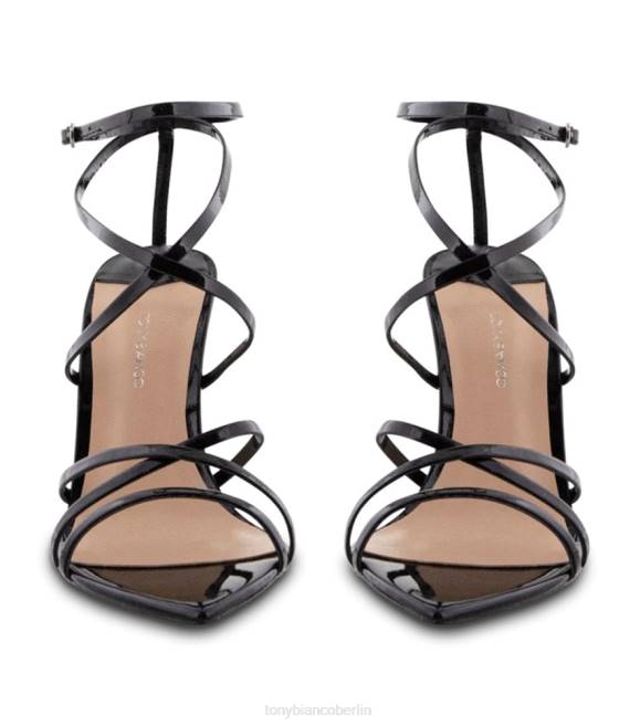 Stöckelschuhe| de Tony Bianco Frauen Marcy-Heels schwarzes Lackleder 4624119